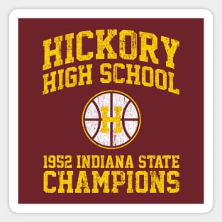 Hickory High School 1952 State Basketball Champions Magnet